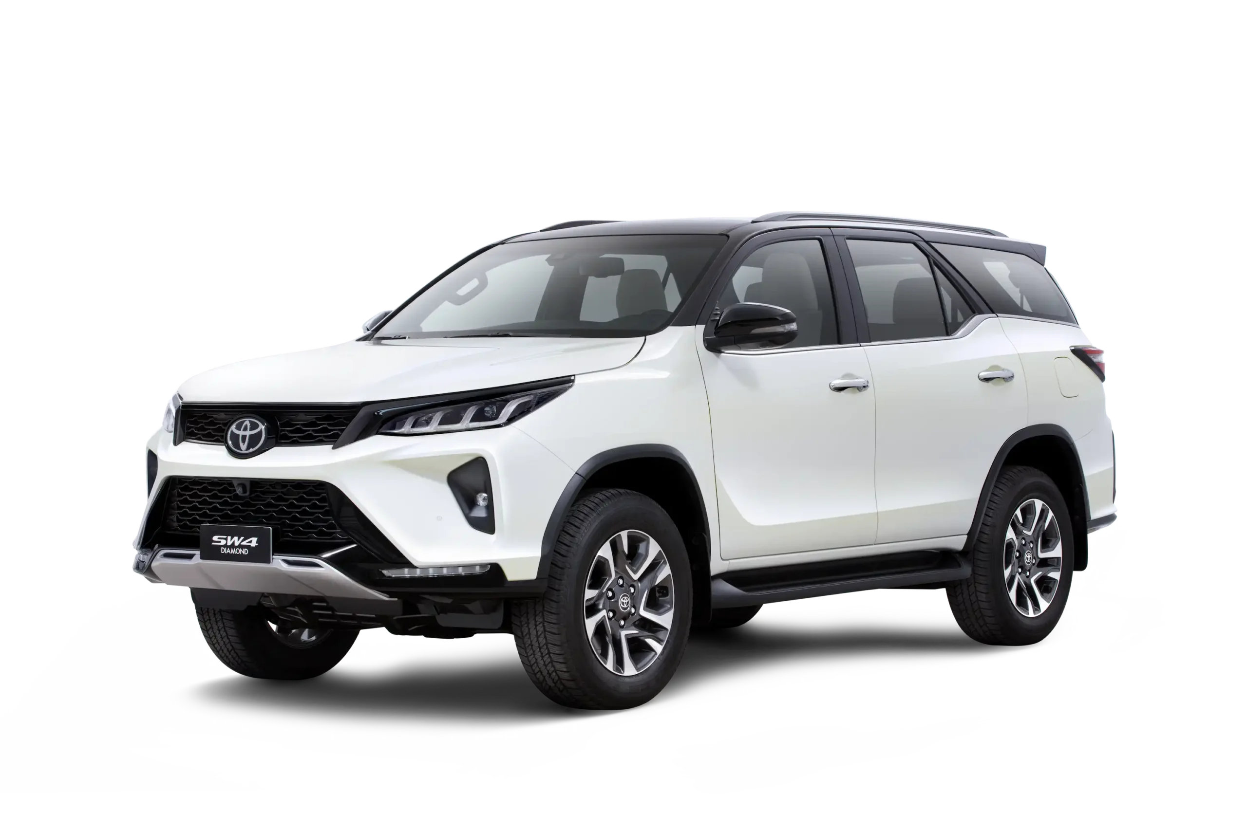 SW4 – Blanco Perlado con techo negro bitono – Tsuyoi – Toyota en Patagonia