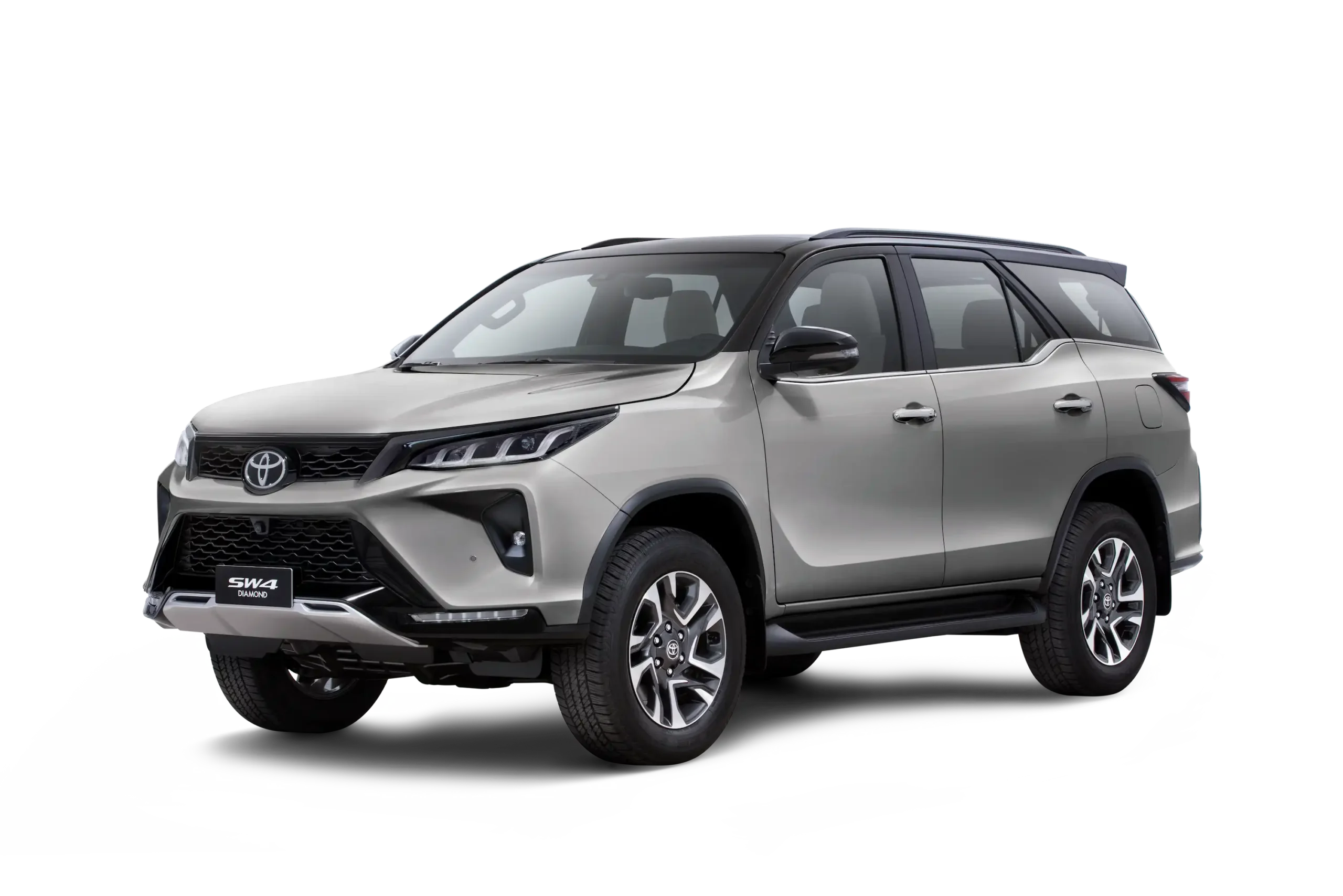SW4 – Plata Metalizado con Techo Negro Bitono – Tsuyoi – Toyota en Patagonia